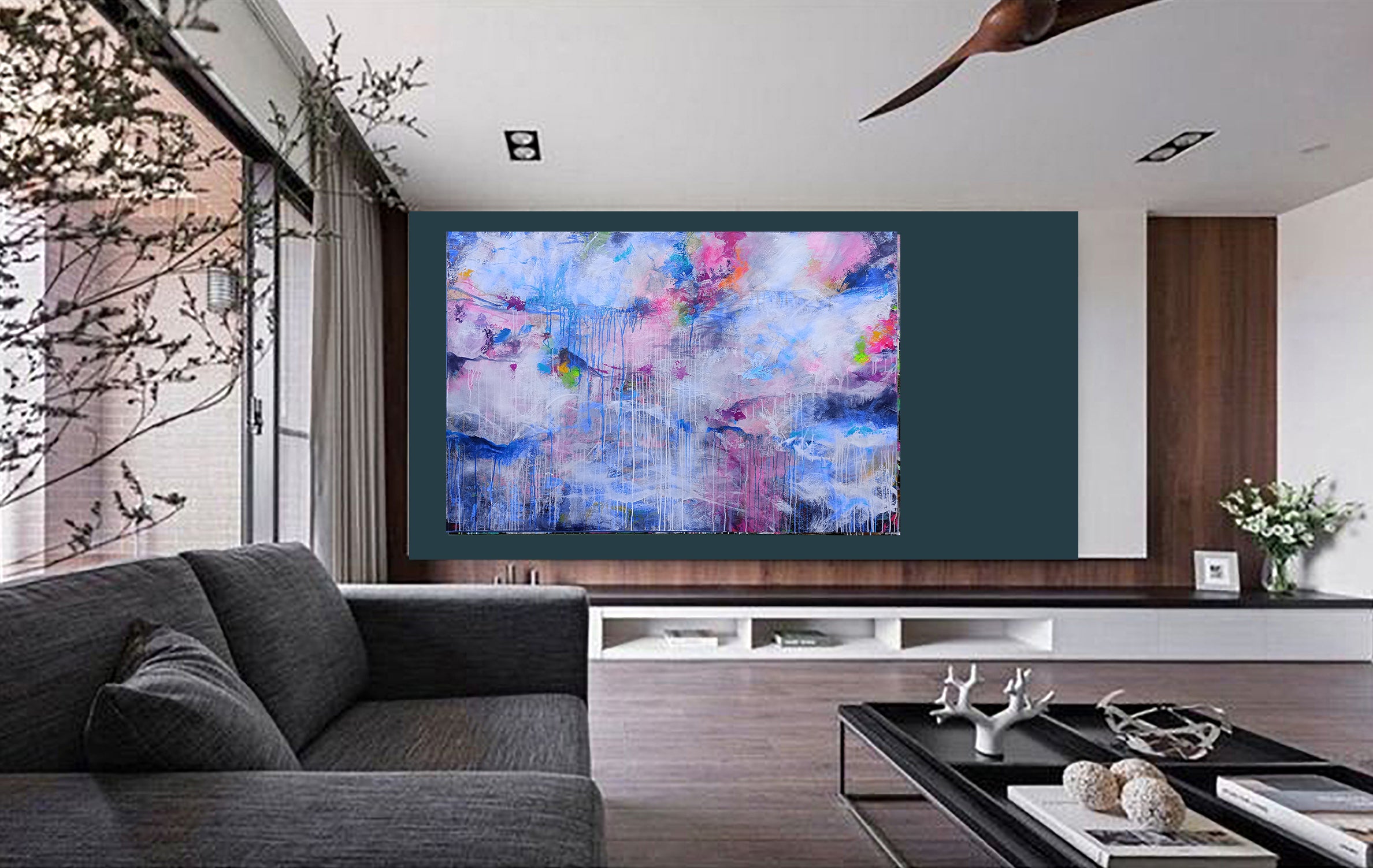 Rainfall - Original Painting by Susan Wooler