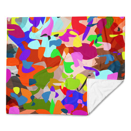 Cuban Salsa - Throw Blanket