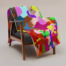 Cuban Salsa - Throw Blanket