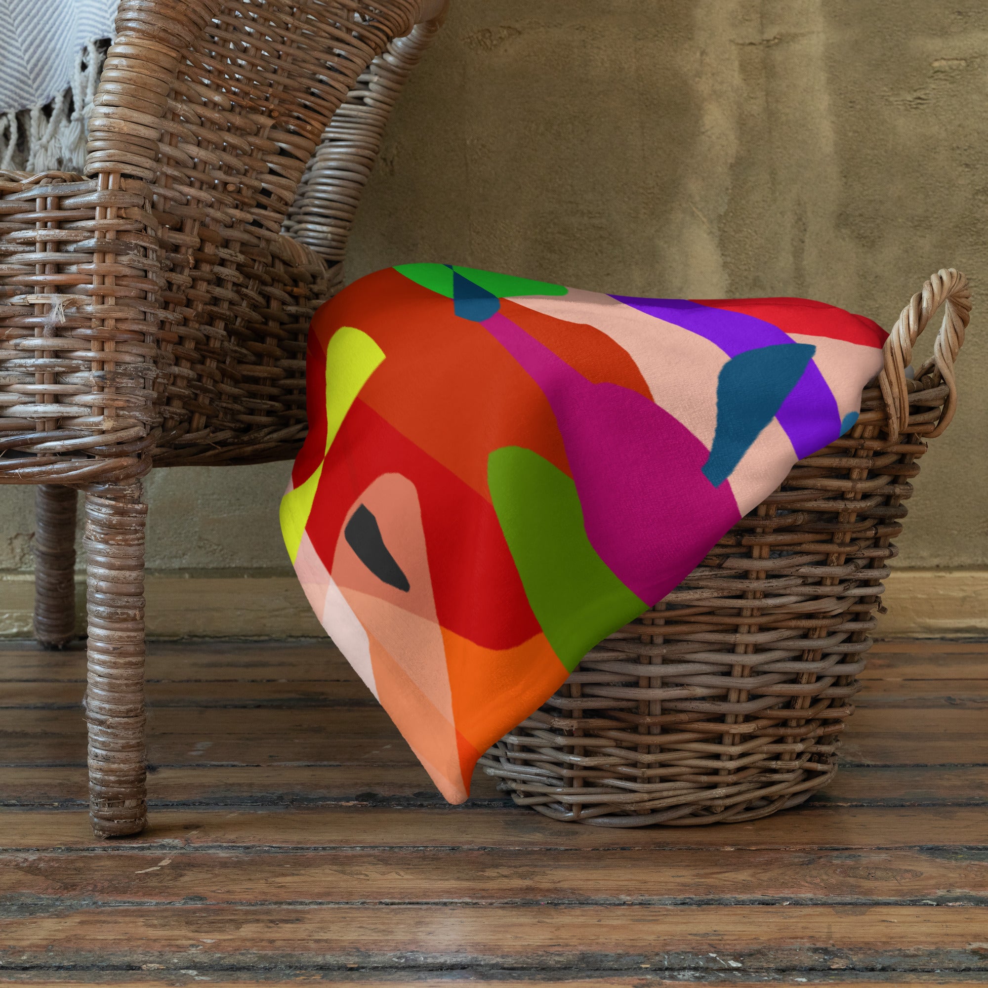 Cuban Salsa - Throw Blanket