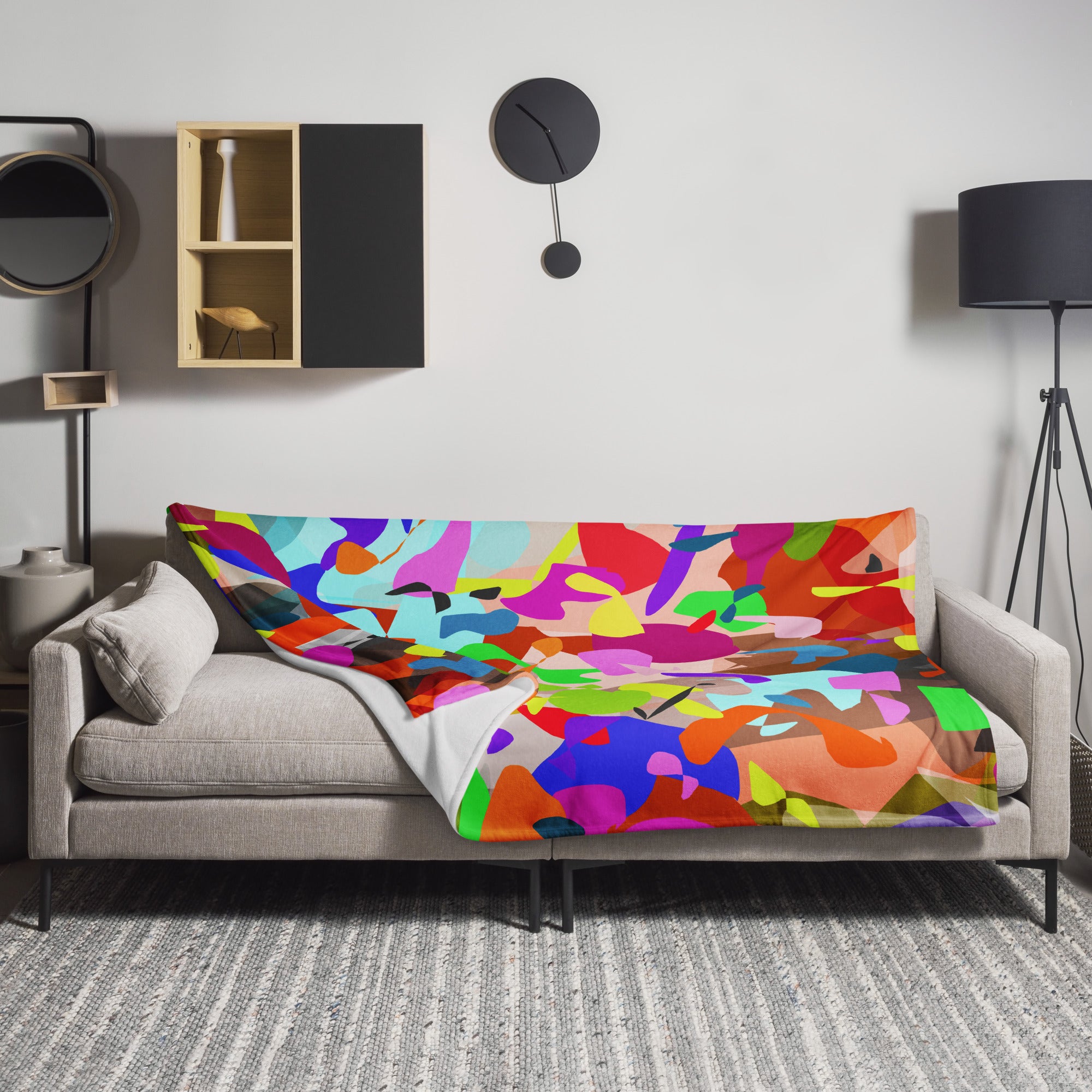 Cuban Salsa - Throw Blanket