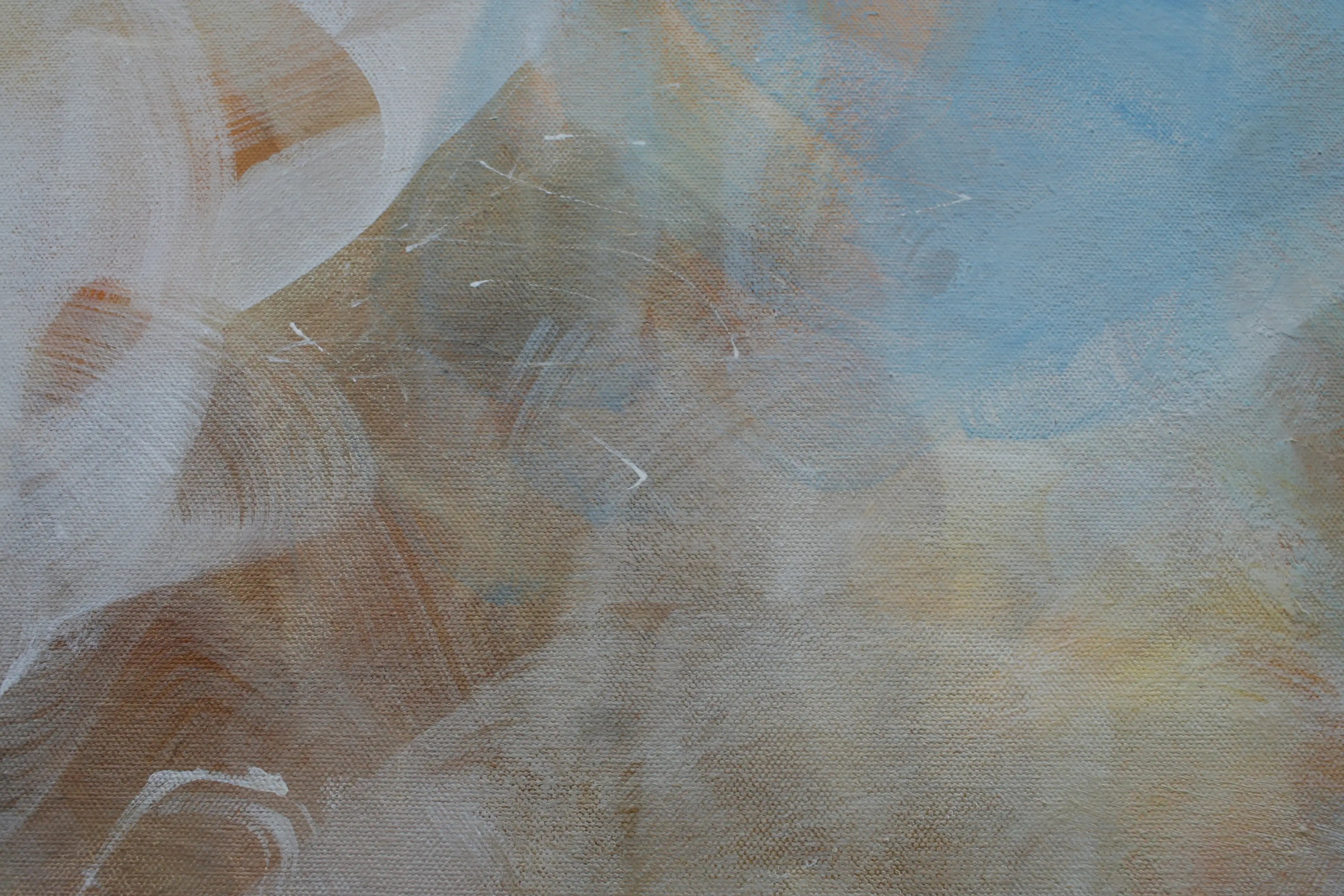Sound of the raindrops - Original Painting by Susan Wooler