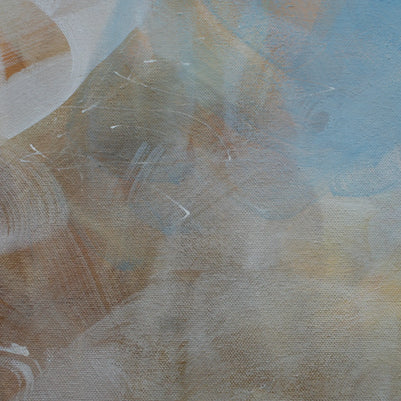 Sound of the raindrops - Original Painting by Susan Wooler