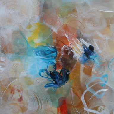 Sound of the raindrops - Original Painting by Susan Wooler