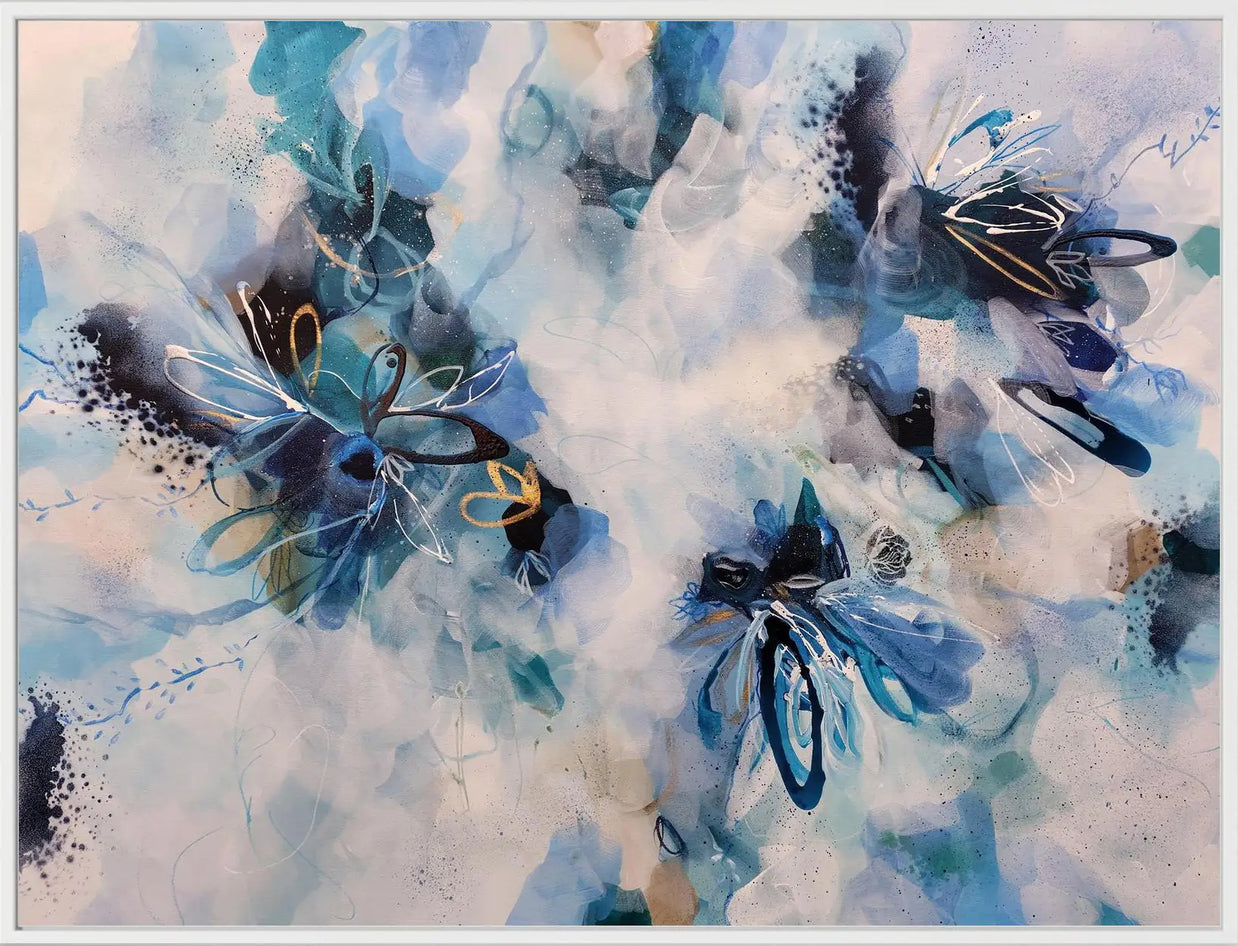 New Dawn - Framed Canvas Print by Susan Wooler