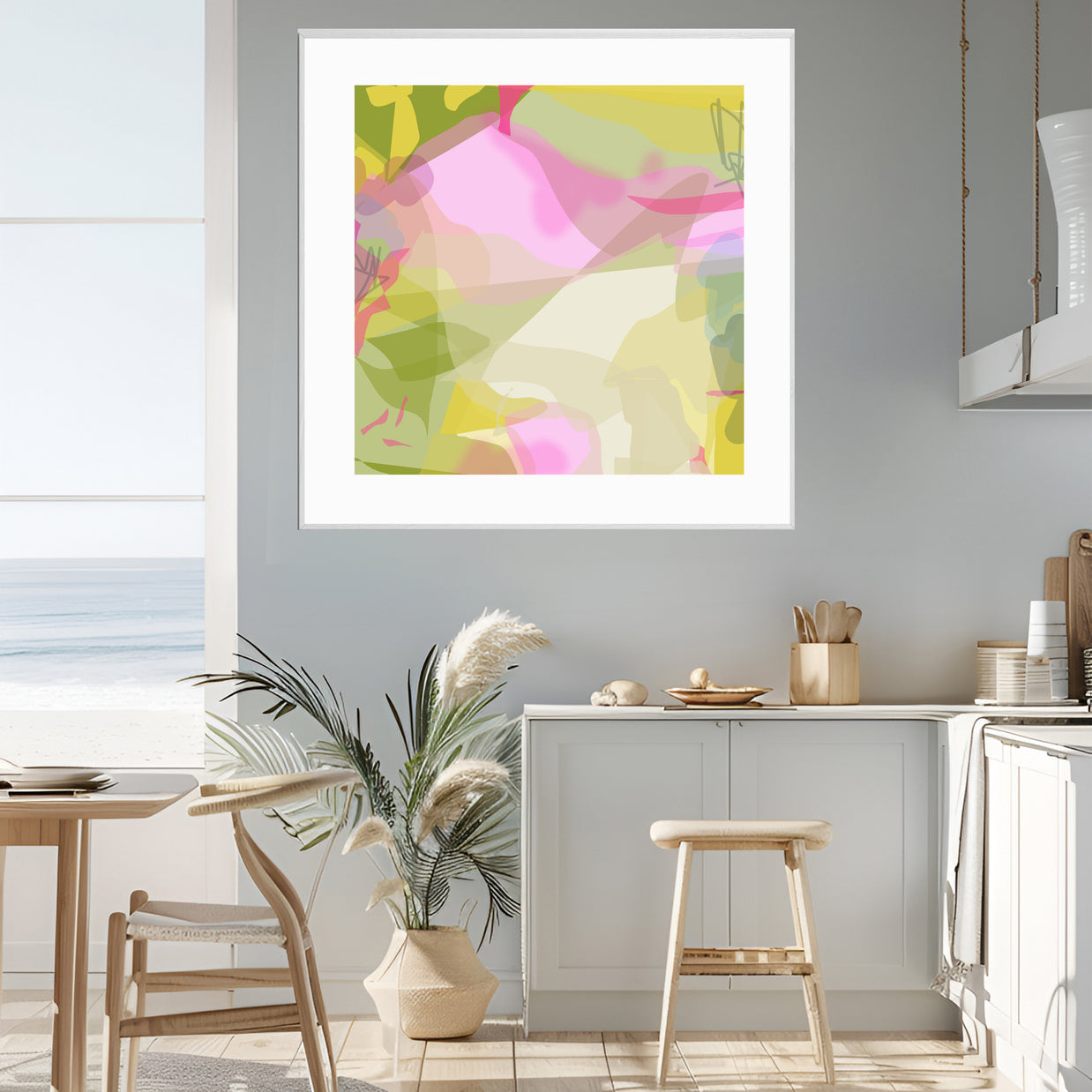 Summer Breeze - Framed Print on Paper by Susan Wooler