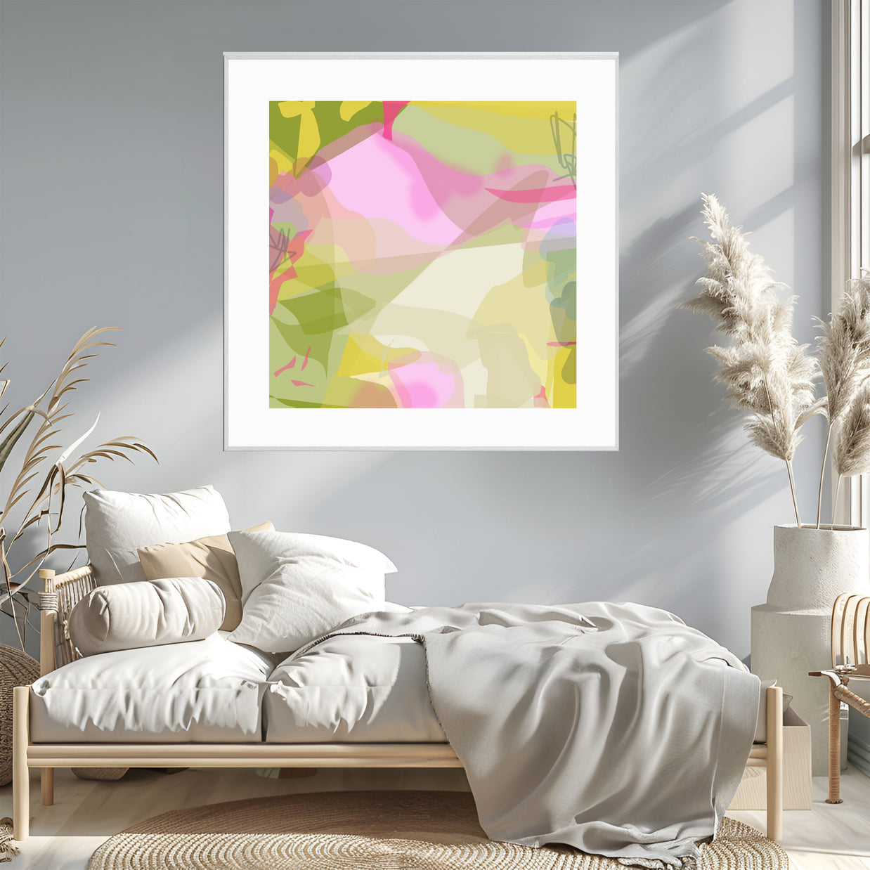 Summer Breeze - Framed Print on Paper by Susan Wooler