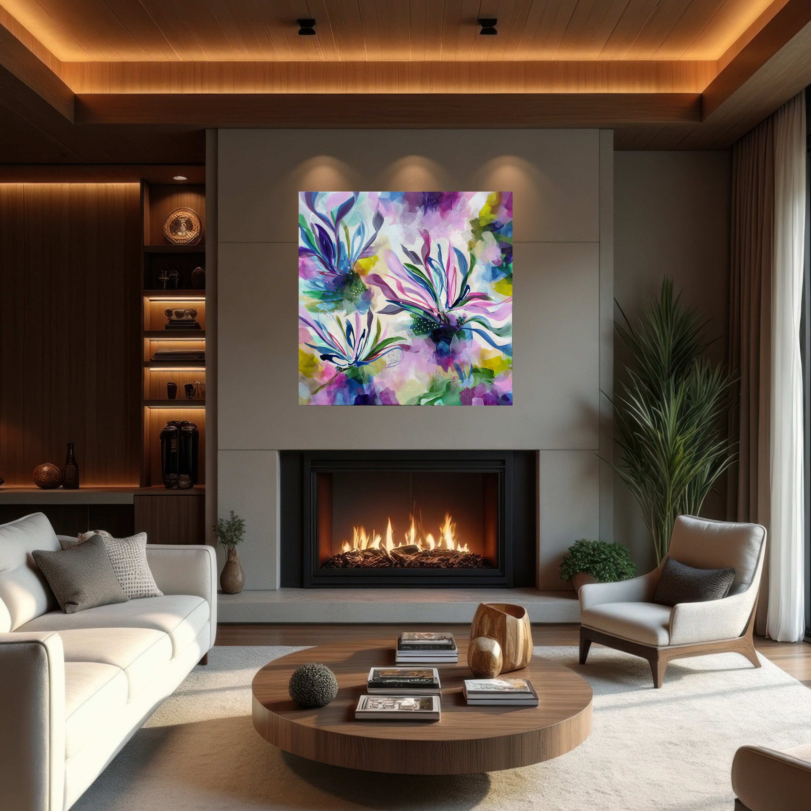 Forever In Bloom - Original Painting by Susan Wooler