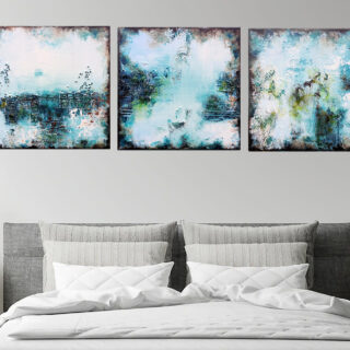 Ambient Odyssey Triptych 150 x 50cm