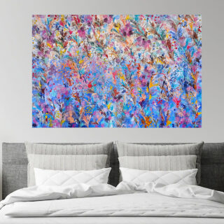 Symphony of Exotic Blooms 120 x 80cm