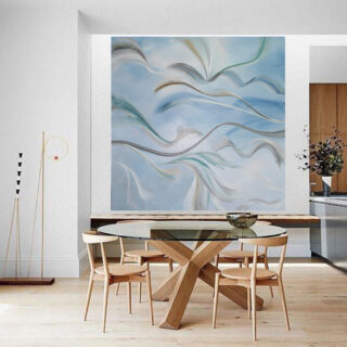 Hushed Moment in Time 100 X 100 cm