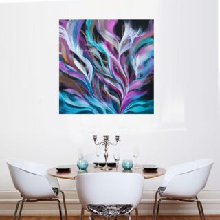 As young as we are 76 X 76 cm