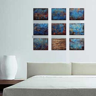 Earth, Fire and Water 75 x 60 cm