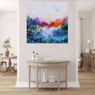 Summer Reflections II 60 x 60 cm