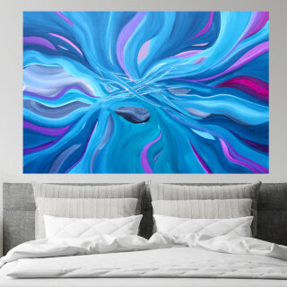 Midnight Whispers 120 X 80 cm