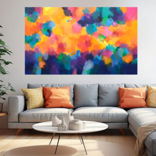 Dance Under The City Lights 152.4 X 91.4 cm (60 x 36 inches)