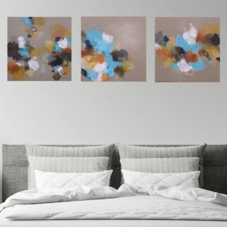 Moving Forward Triptych 183 x 61 cm (72 x 24 inches)