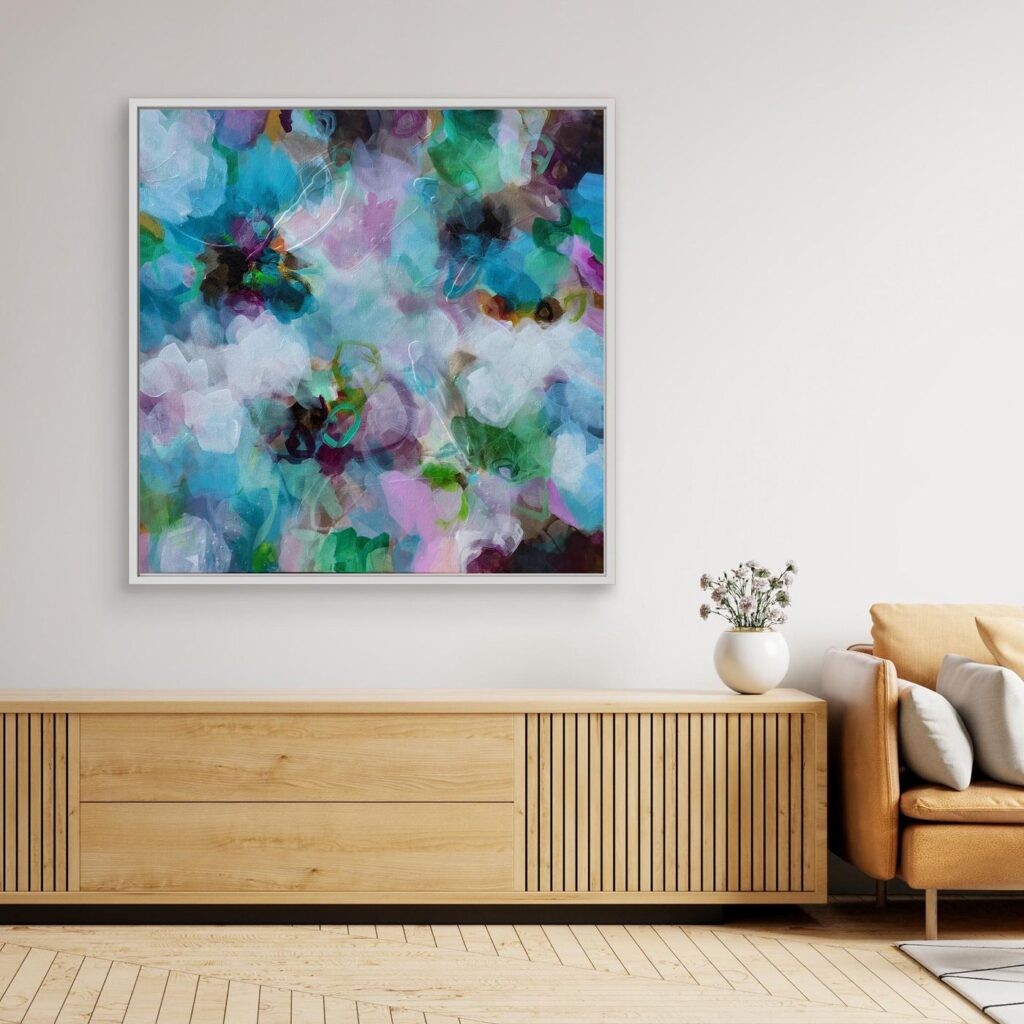 Framed Canvas Art Print - Breathe